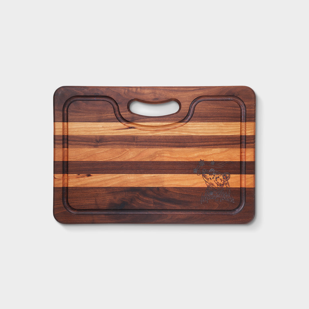 MOUNTAIN RESEARCH Cutting Board(S)と(L) Alpine Touch x Montana Block Wooden Cutting Board – Alpine Touch