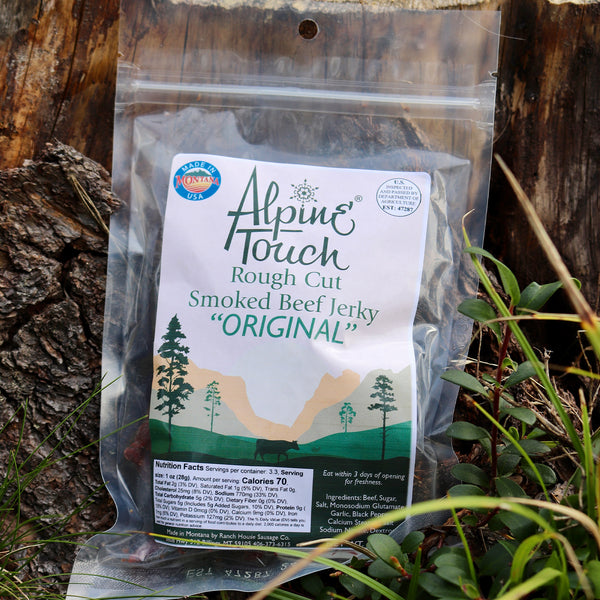 Alpine Touch Rough Cut Jerky - Original