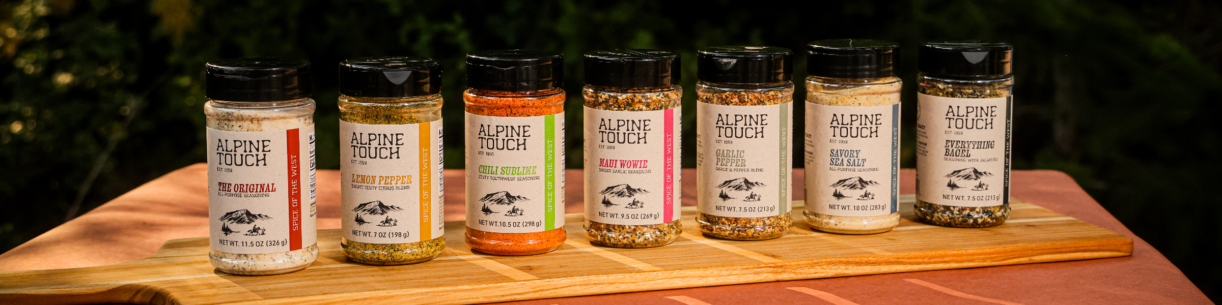 PANTRY - Everyday Seasonings & Flavor Blends | ALPINE TOUCH – Alpine ...