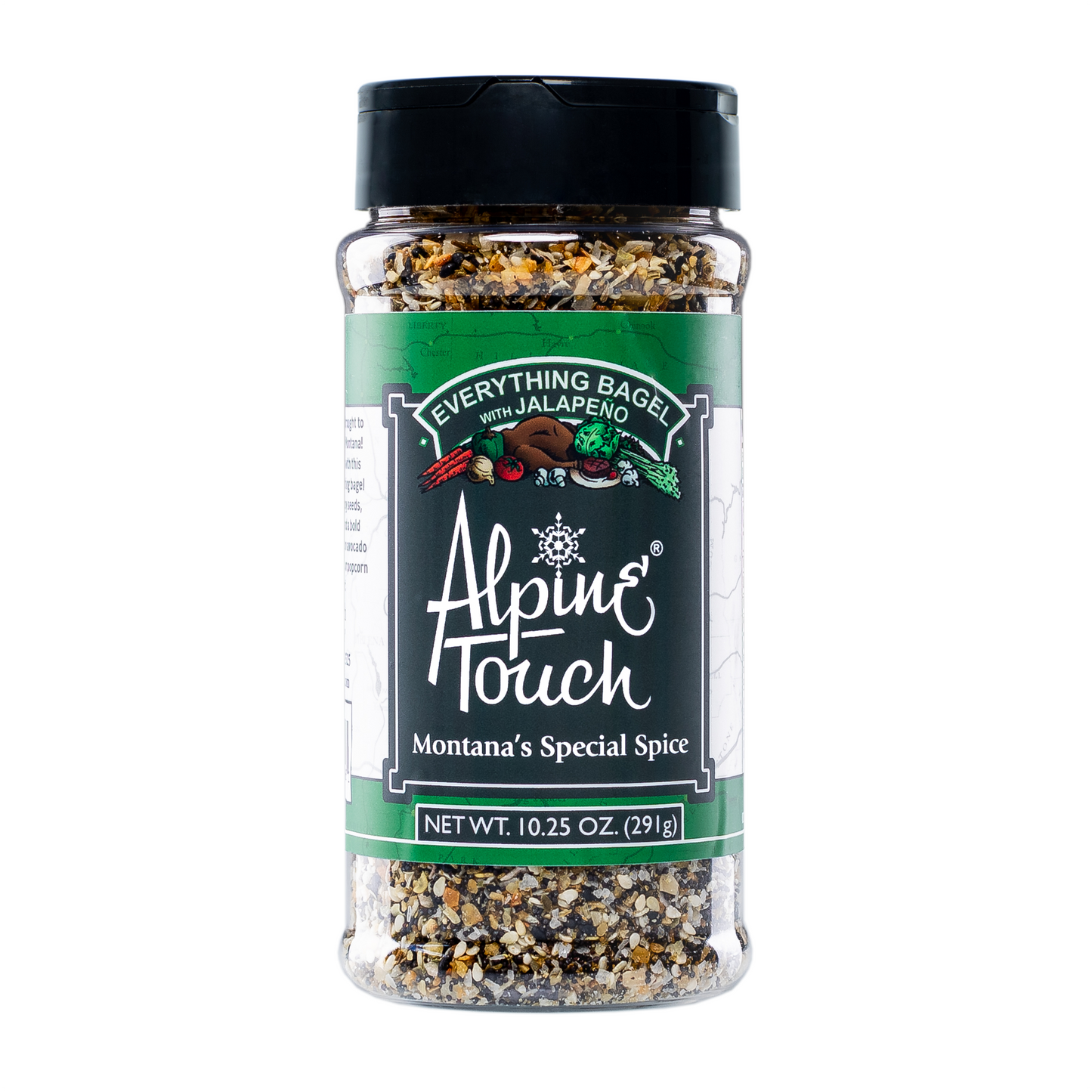 Alpine Touch Everything Bagel with Jalapeño