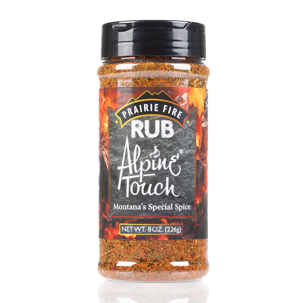 Alpine Touch Prairie Fire Rub 8oz