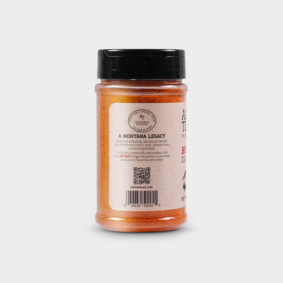 Hot Salt Spicy & Savory Seasoning Salt – Alpine Touch - 