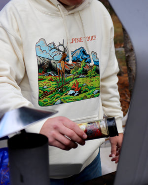 Alpine Touch "Rocky Mountain Elk" Hoodie